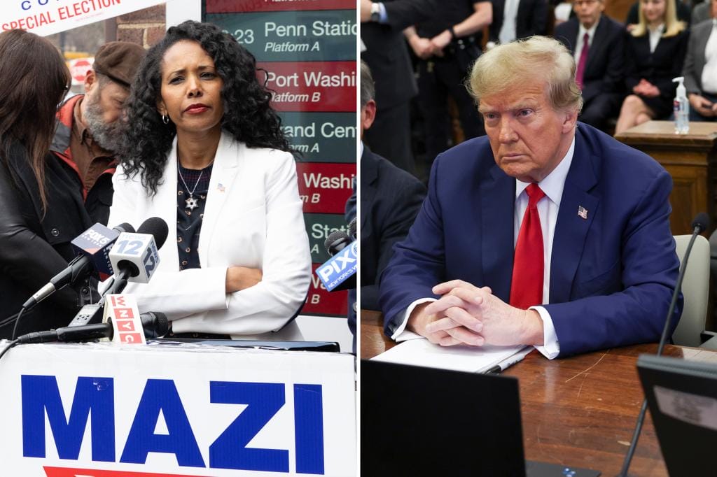 New York Republican congressional candidate Mazi Pilip says she won't support Trump if he's convicted of a crime: 'No one is above the law'