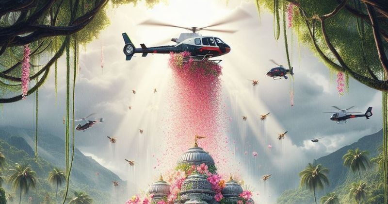 Pran Pratishtha: Military helicopters will rain flowers on Ayodhya Ram temple