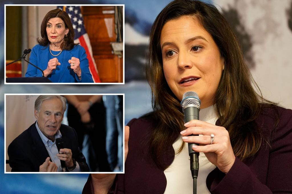 Rep. Elise Stefanik Calls on Gov. Kathy Hochul to Follow Texas' Lead and Secure Northern Border