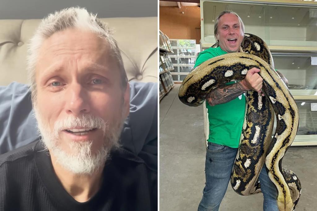 Reptile enthusiast affected by cancer, YouTuber posts emotional farewell video as he enters hospice