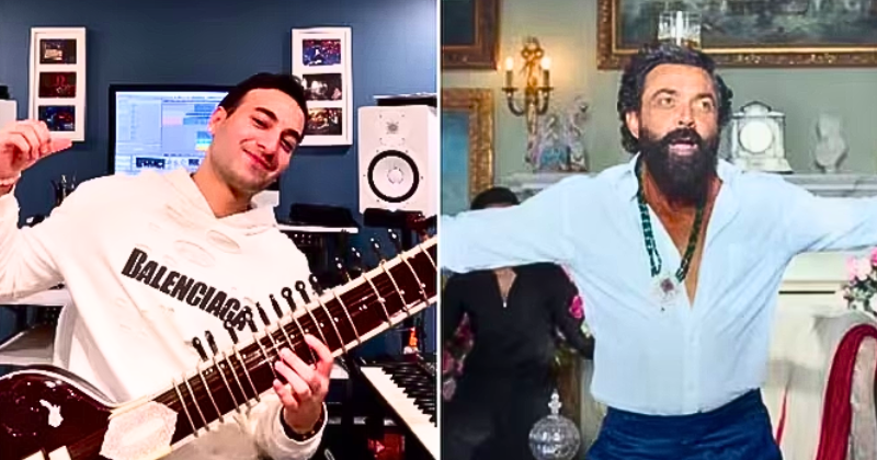 Sitar version of 'Jamal Kudu', Bobby Deol's entry song in Animal, an instant hit - Watch