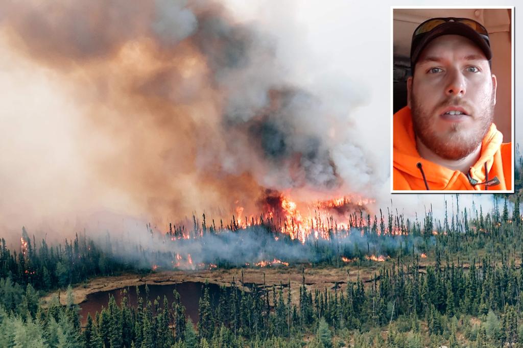 The Canadian who blamed the government for the wildfires is guilty of starting himself 14