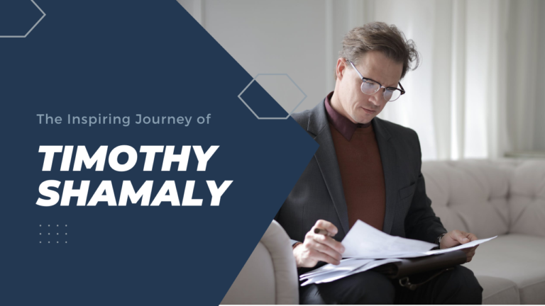 Timothy Shamaly’s Inspiring Journey: Defying the Odds to Achieve Success