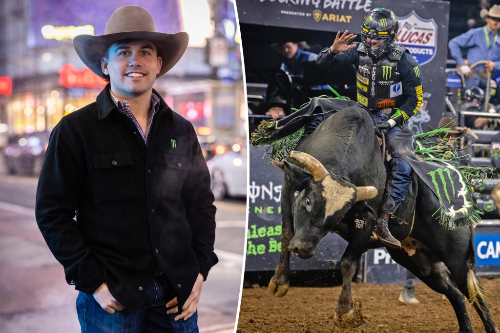 Tough New York bull rider returns to compete at MSG a year after tearing out his groin in 'Unleash the Beast' event
