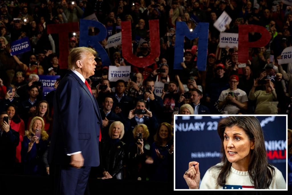 Trump intensifies attacks on Nikki Haley ahead of NH primary, barely mentioning Ron DeSantis: 'I think he's gone'