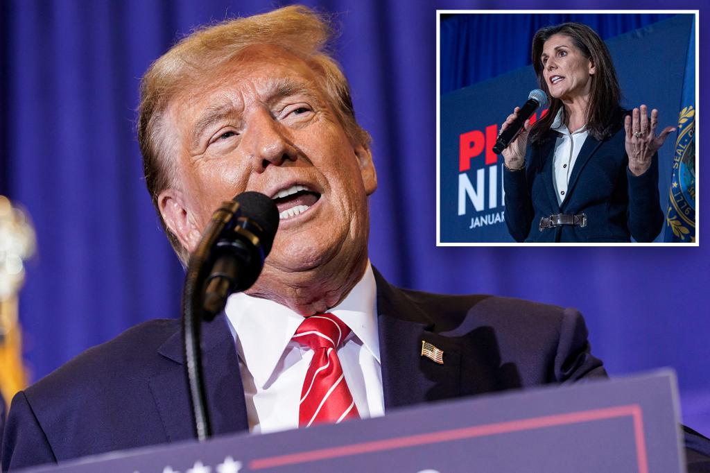 Trump says Nikki Haley "probably" won't be his running mate: "She's not presidential material"