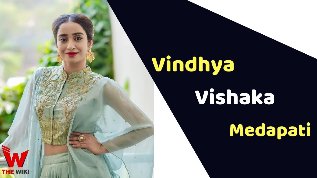 Vindhya Vishaka Medapati (Anchor) Height, Weight, Age, Affairs, Biography & More