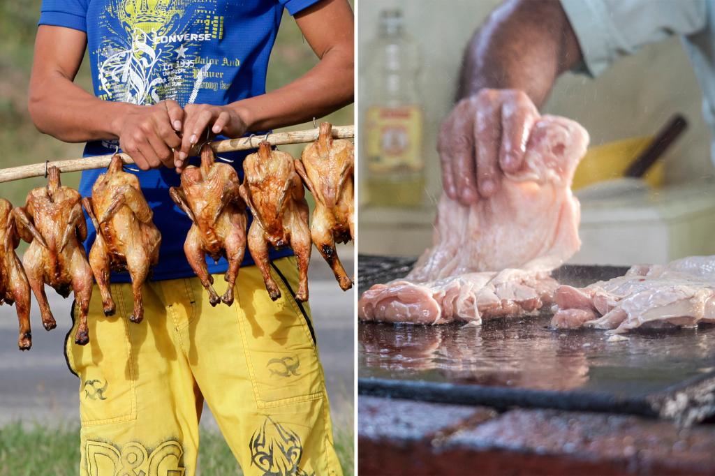 30 thieves steal 133 tons of chicken from a Cuban plant to buy laptops and appliances