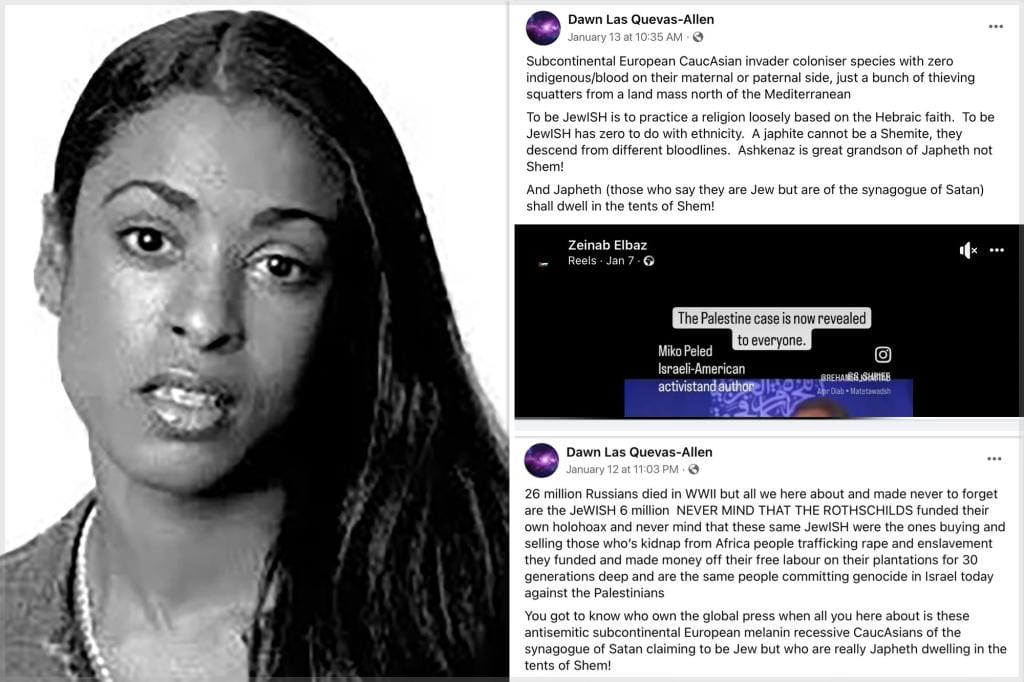 A BBC employee calls Jews "Nazis" and "parasites" and calls white people a "virus" in disturbing social media posts.