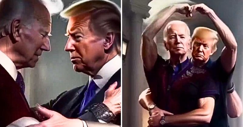 AI video shows Joe Biden and Donald Trump performing salsa