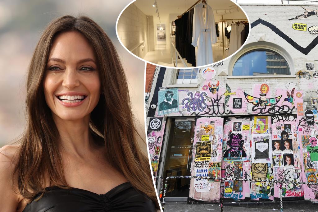 Angelina Jolie's new company LES combines high-end fashion, art and food