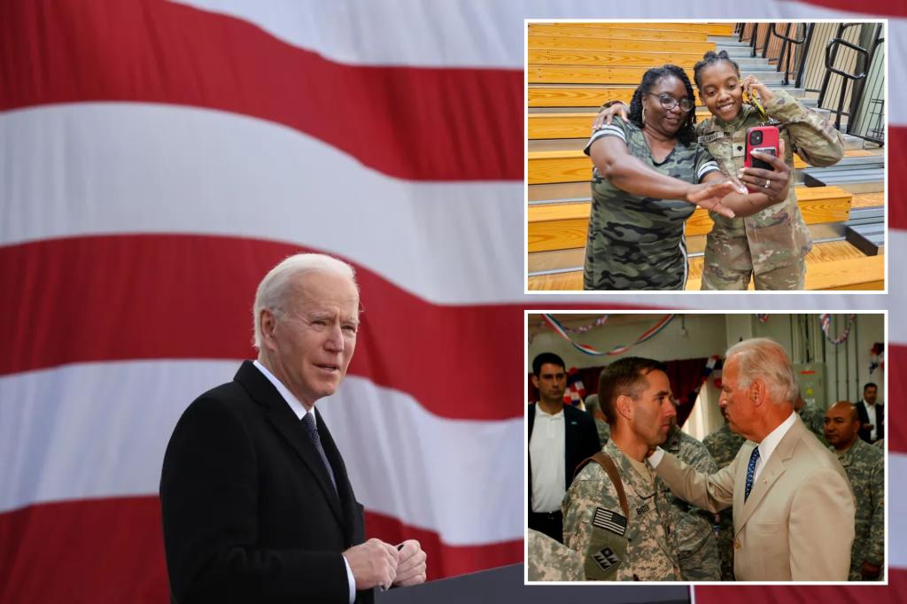 Biden again wrongly suggests his son Beau died because of the Iraq war during a call with the family of the soldier killed in a drone strike in Jordan.