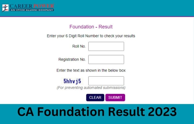 CA Foundation Pass Percentage 2023 Out, CA Dec Result link at www.icai.nic.in_20.1