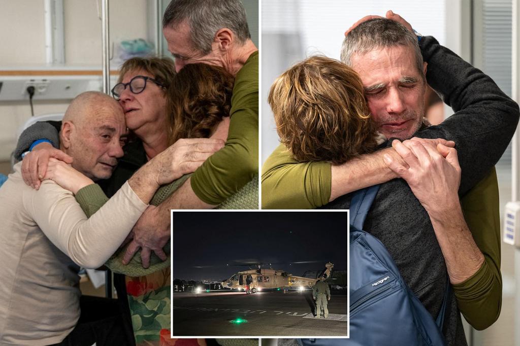 Israeli army rescues two hostages from Hamas captivity on night mission;  'ecstatic' relatives