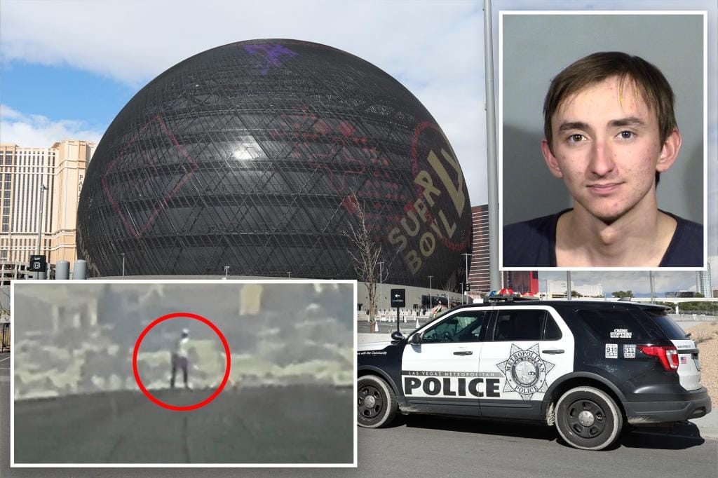 Maison Des Champs caused more than $100,000 in damage while climbing the Las Vegas Sphere and boasted that they won't charge them: cops