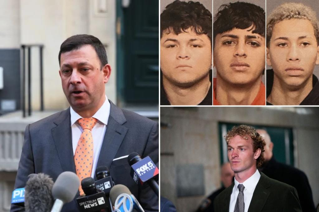 Marine veteran's lawyer Daniel Penny criticizes "very confusing" release of immigrant mob who attacked New York police officers without bail