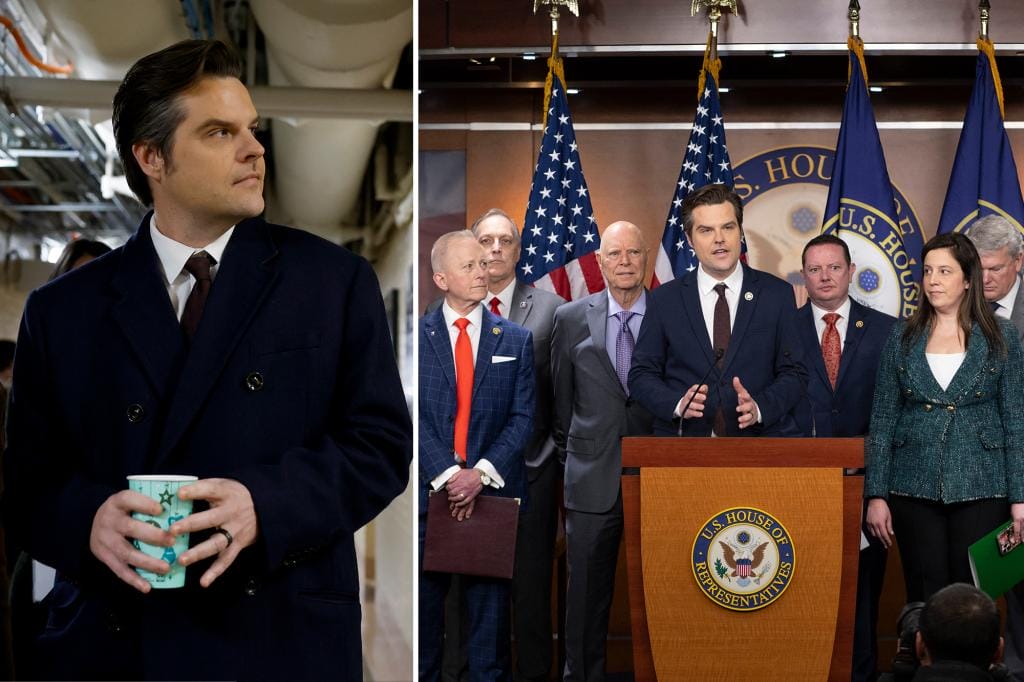 Matt Gaetz and Elise Stefanik push resolution stating that Trump "did not participate in the insurrection"