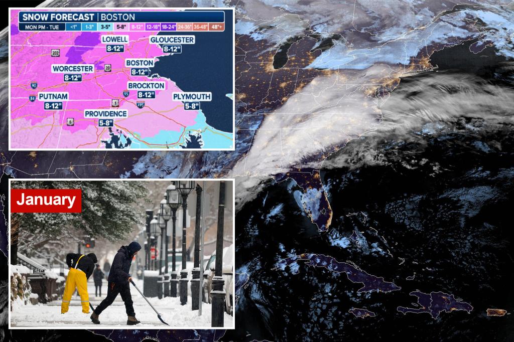 Northeast under winter storm warning before Northeast expected to dump up to 12 inches of snow