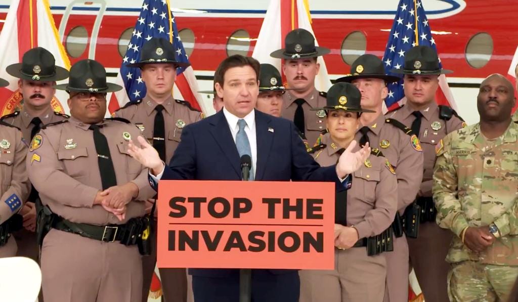 Ron DeSantis to send up to 1,000 Florida National Guard troops to Texas border: 'Stop the invasion'