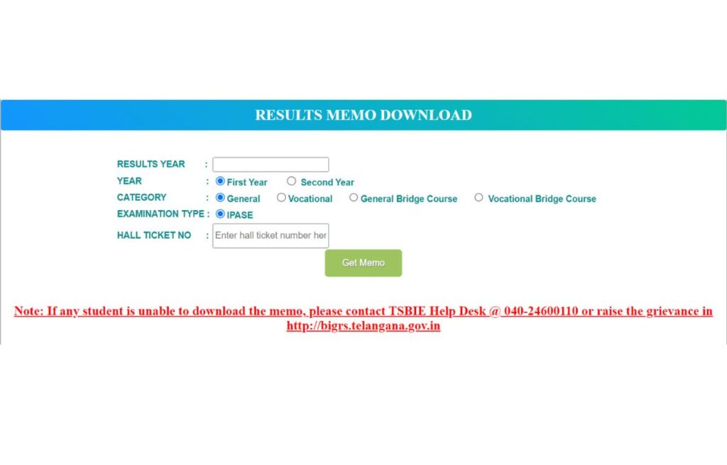 Ts Inter Results Telangana Tsbie St And Nd Year Results Link