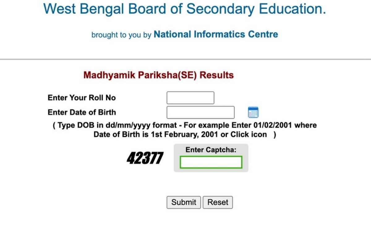West Bengal Madhyamik Result 2024 Out, Check 10th Class Result Vo